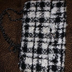 Authentic Chanel Tweed Flap Bag